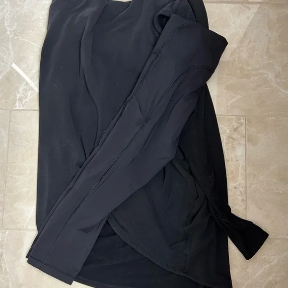 Athleta Women's Black Purana Wrap size S & Athleta leggings size SP - Picture 5 of 9